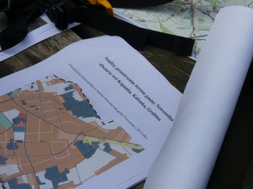Badania terenowe studentów gospodarki przestrzennej UŁ, fot. M. Majda